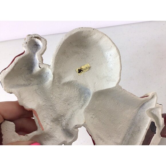 Vintage Cast Iron Christmas Door Stopper Santa Claus - Picture 7 of 8